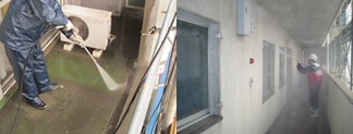 高圧洗浄工事